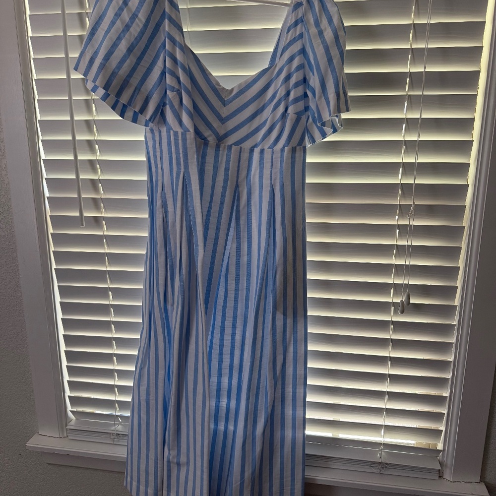 Blue & White dress
